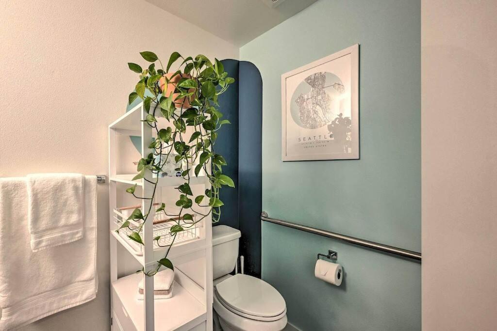 סיאטל Stylish Ballard Studio 15 Mins From Space Needle מראה חיצוני תמונה