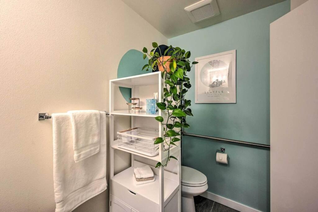 סיאטל Stylish Ballard Studio 15 Mins From Space Needle מראה חיצוני תמונה